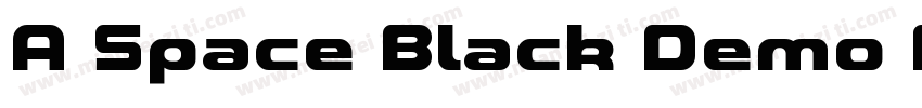 A Space Black Demo Regular字体转换